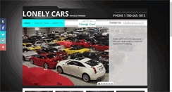 Desktop Screenshot of lonelycars.com